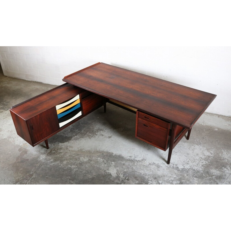 Bureau en palissandre de Arne Vodder pour Sibast - 1960