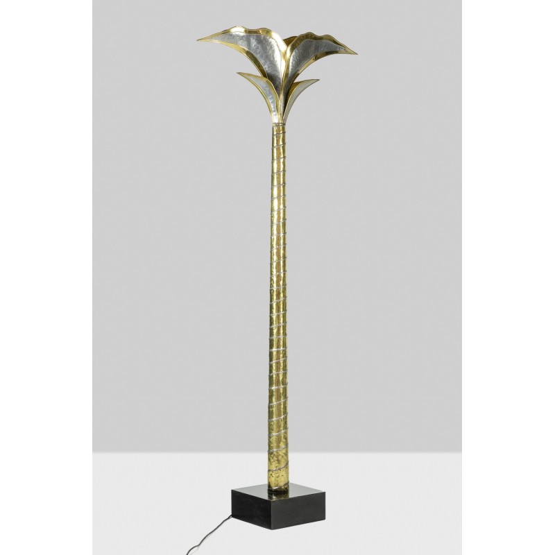 Vintage floor lamp by Henri Fernandez for Maison Honoré, 1970