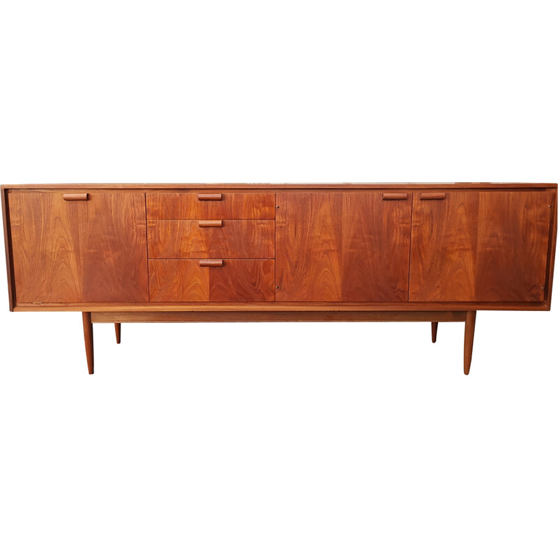 Vintage teak sideboard by Frank Guille for Austinsuite, 1960