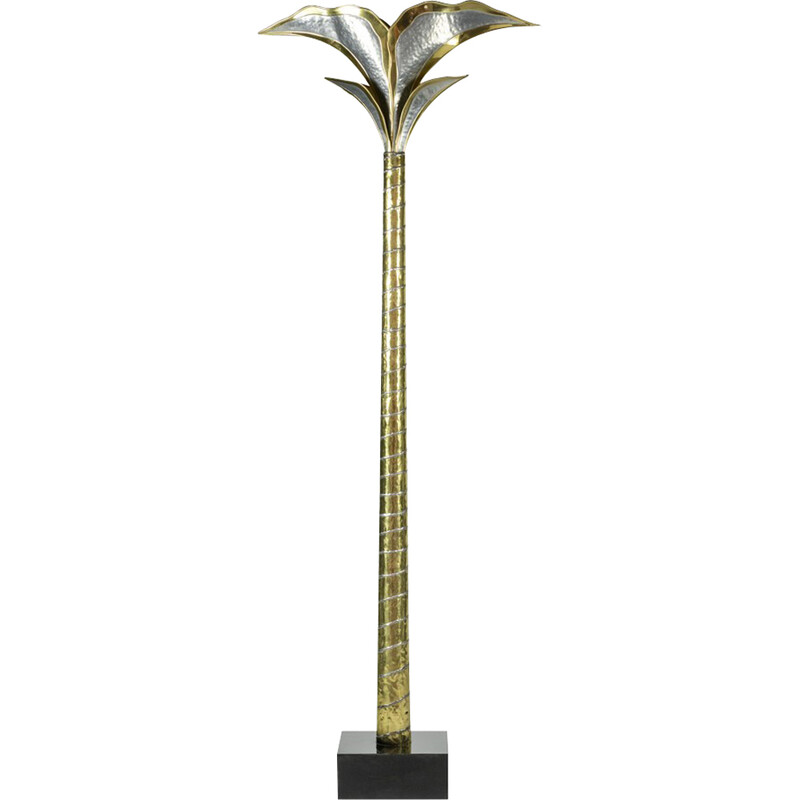 Vintage floor lamp by Henri Fernandez for Maison Honoré, 1970