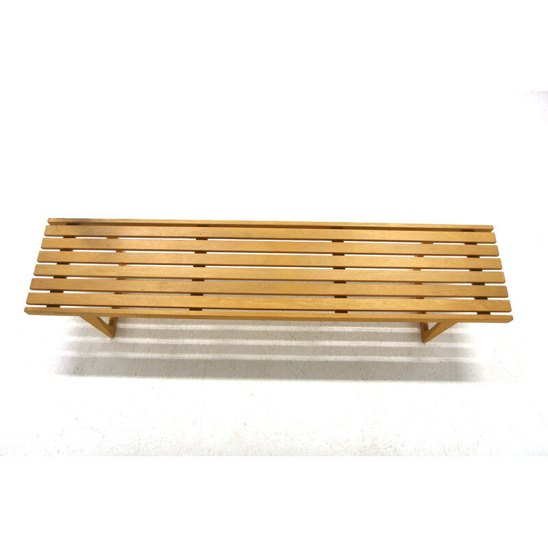 Banc minimaliste vintage "Tokyo" par Yngvar Sandström pour Nordiska Kompaniet, Suède 1970