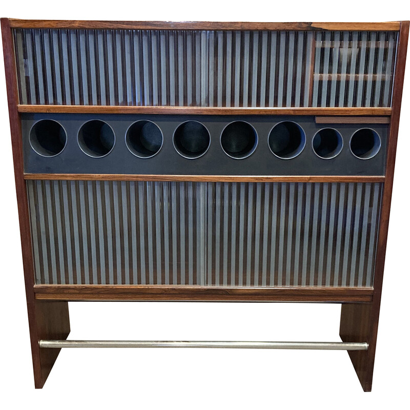 Vintage Scandinavian rosewood bar, 1960