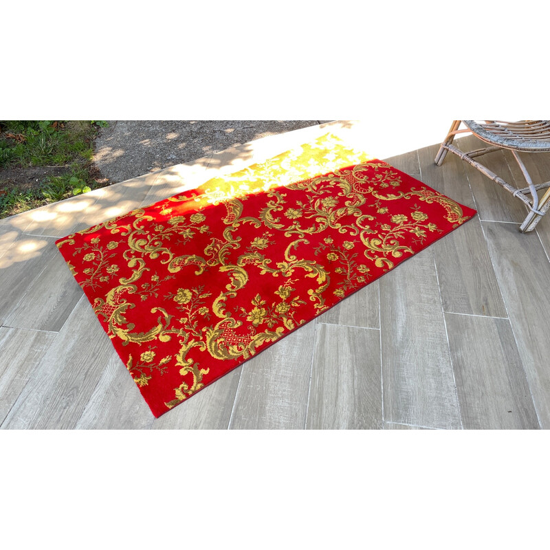 Tapis vintage en laine, 1970-1980