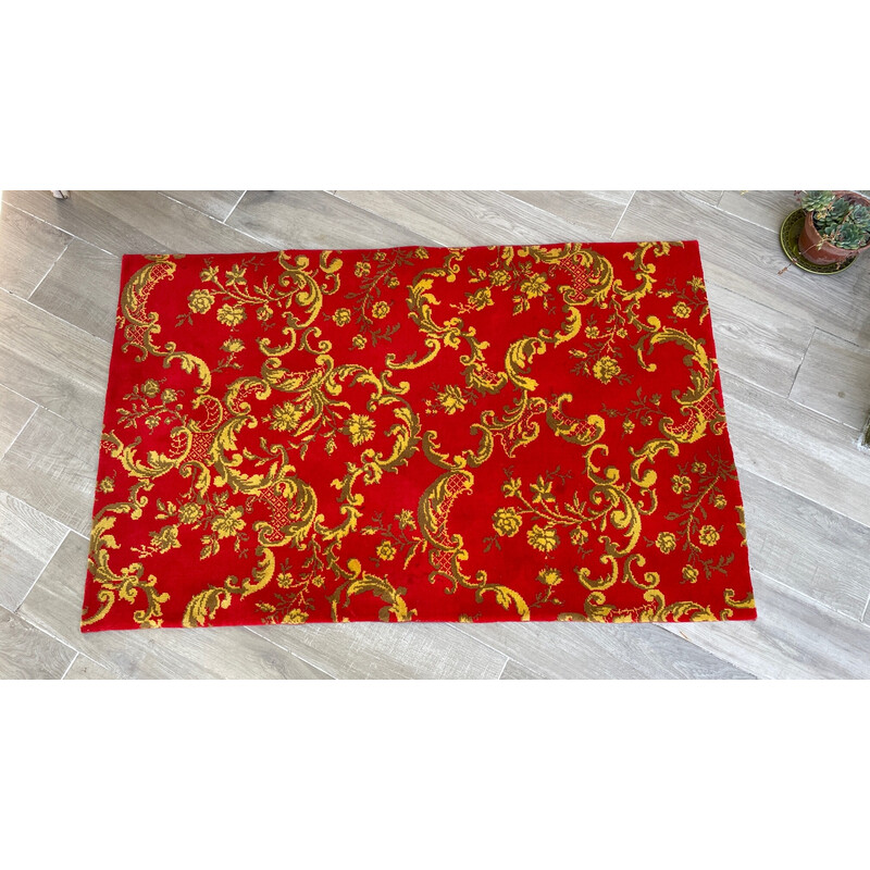 Tapis vintage en laine, 1970-1980