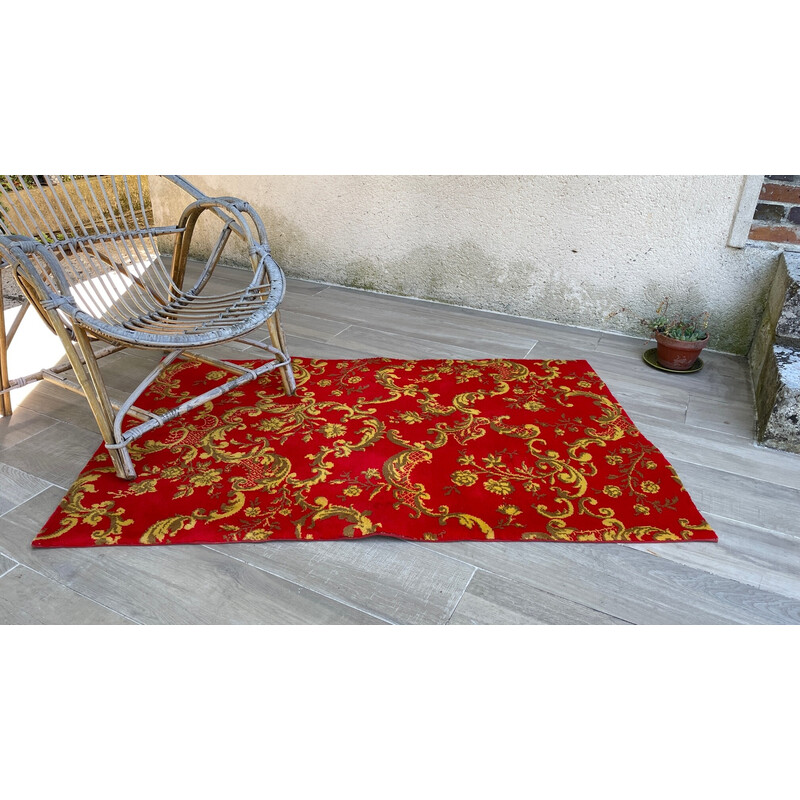 Tapis vintage en laine, 1970-1980