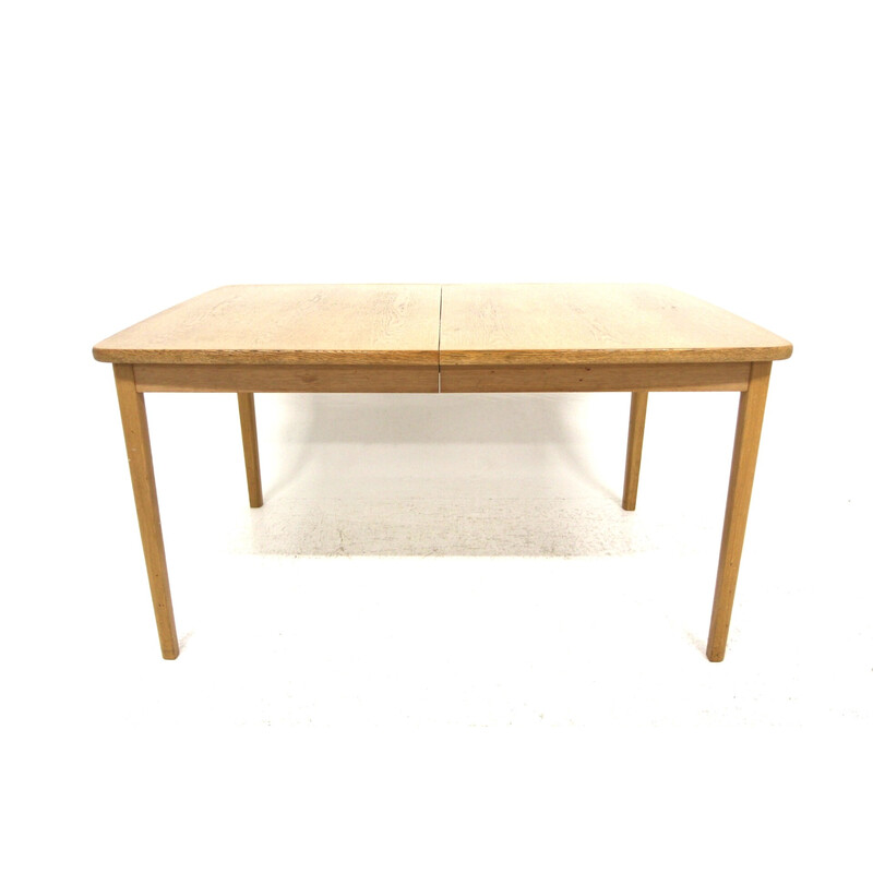 Scandinavian vintage oakwood table by Ulferts, Sweden 1960