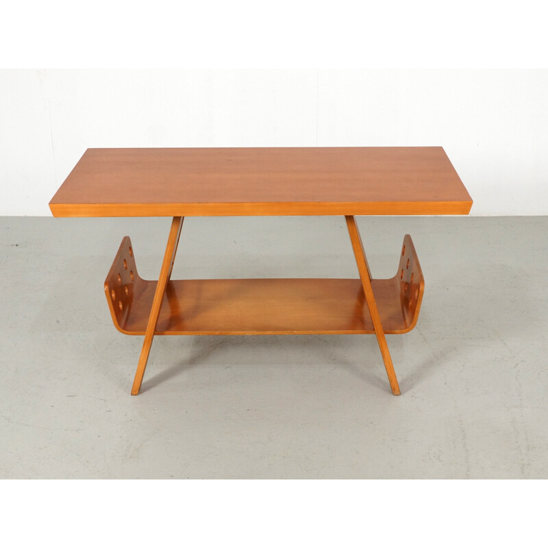 Vintage coffee table by Cor Alons for Gouda Den Boer, The Netherlands 1950
