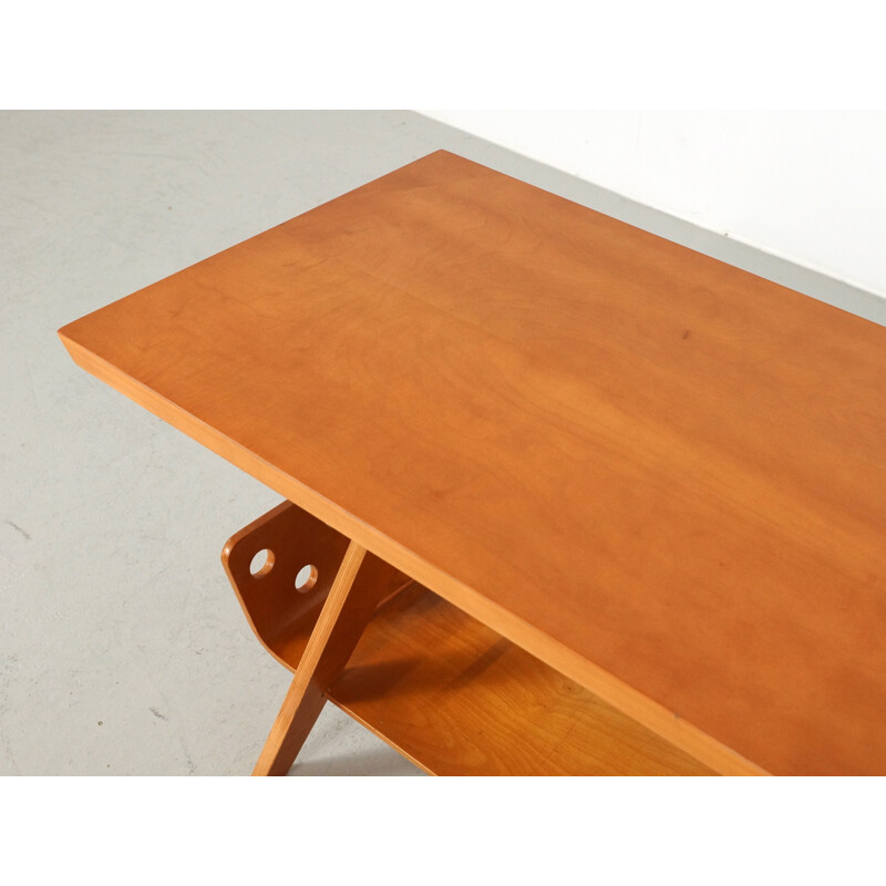 Vintage coffee table by Cor Alons for Gouda Den Boer, The Netherlands 1950