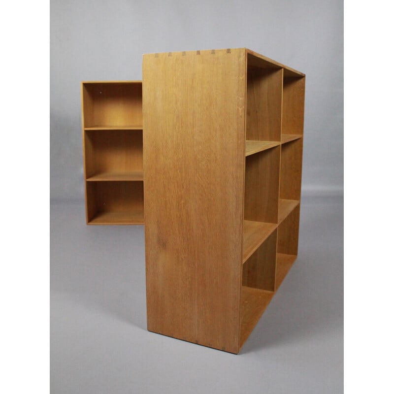 Set of vintage bookcases by Mogens Koch for Rud, Denmark 1920s