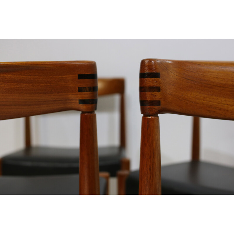 Set of 6 chairs by H. W. Klein for Bramin - 1960s