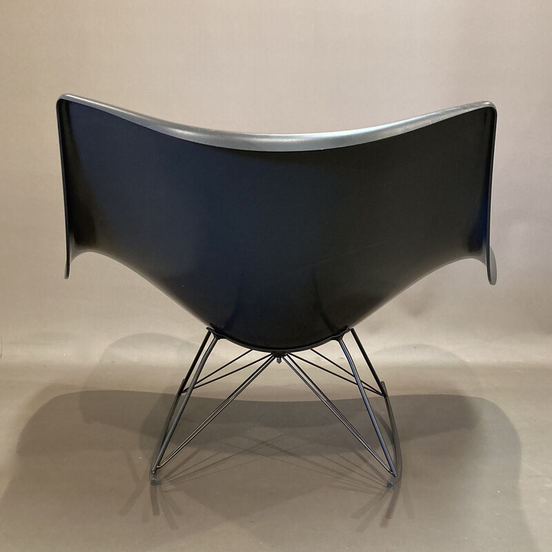 Chaise à bascule scandinave vintage modèle "Stingray" par "Thomas Pedersen" pour "Fredericia", 2000