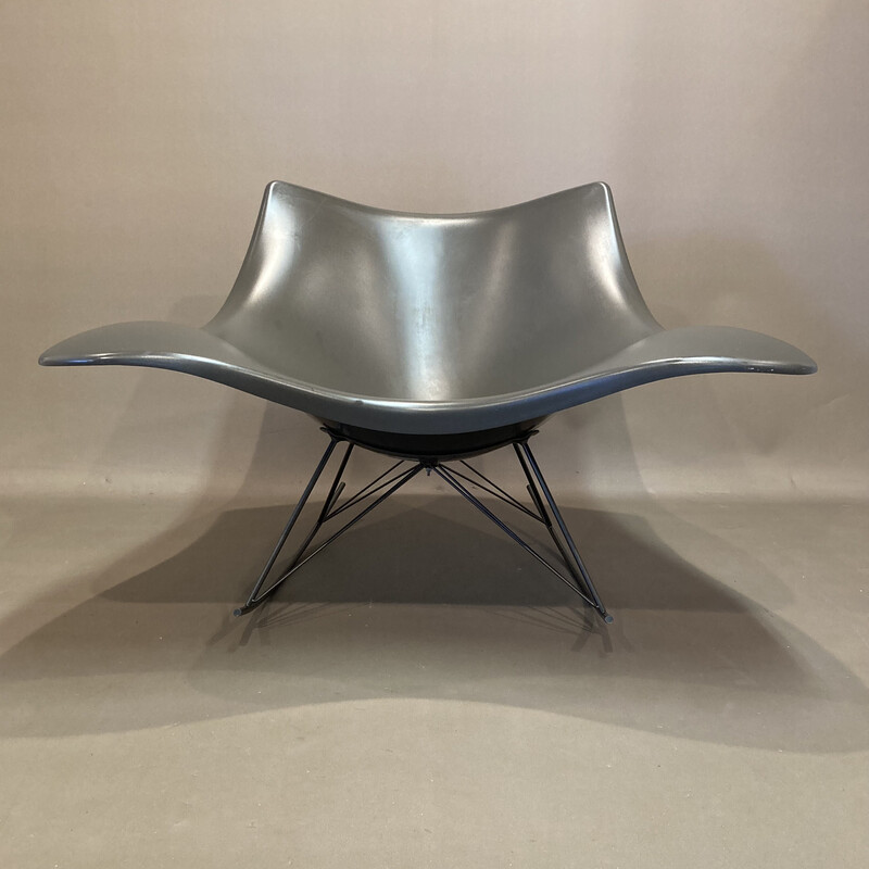 Chaise à bascule scandinave vintage modèle "Stingray" par "Thomas Pedersen" pour "Fredericia", 2000