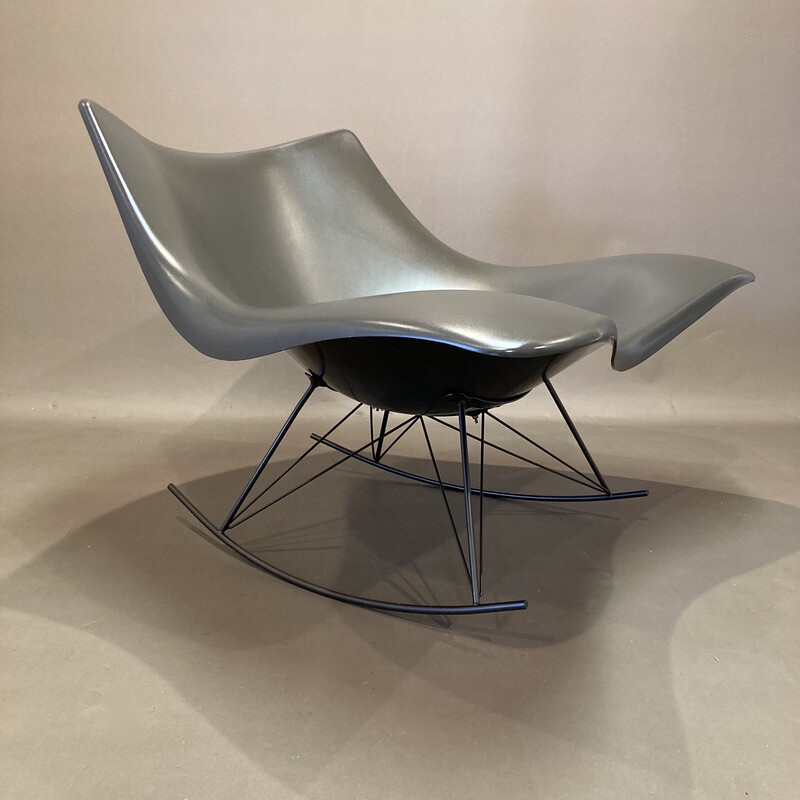 Scandinavian vintage rocking chair model "Stingray" by "Thomas Pedersen" for "Fredericia", 2000