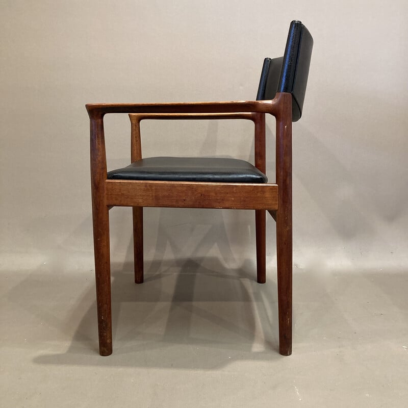 Scandinavische vintage fauteuil model "Erika" door "Erik Worts" voor "Vamo Sonderborg", 1960