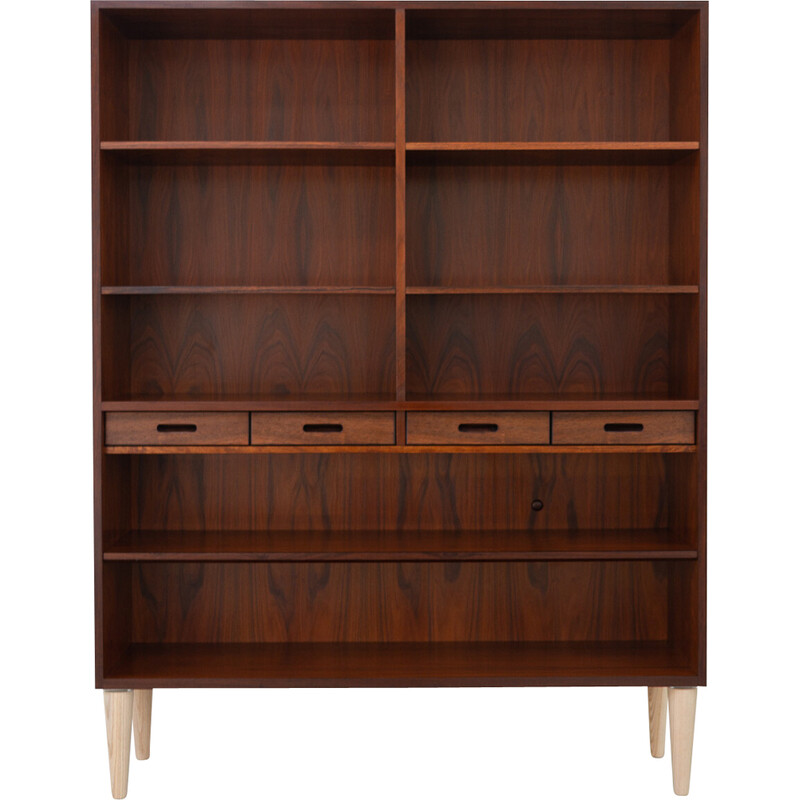Mid-century Danish rosewood bookcase by Kai Winding for Hundevad and Co., 1960s