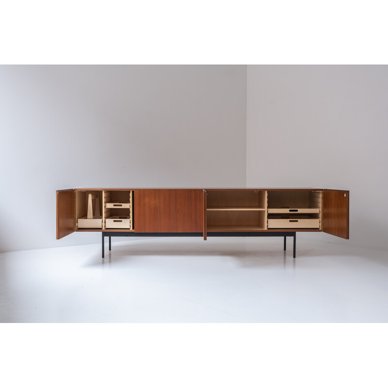 Vintage minimalist ‘B40’ sideboard by Swiss architect Dieter Waeckerlin for Behr Möbel, Germany 1958