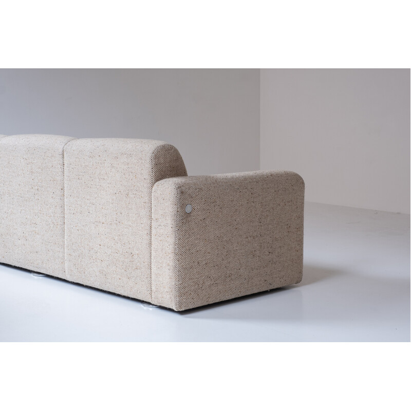 Vintage three seater sofa by Kho Liang Le for Artifort, Netherlands 1970s