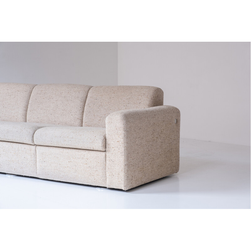 Vintage three seater sofa by Kho Liang Le for Artifort, Netherlands 1970s
