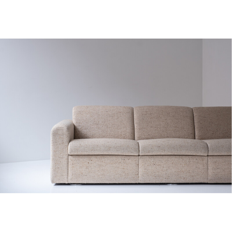 Vintage three seater sofa by Kho Liang Le for Artifort, Netherlands 1970s