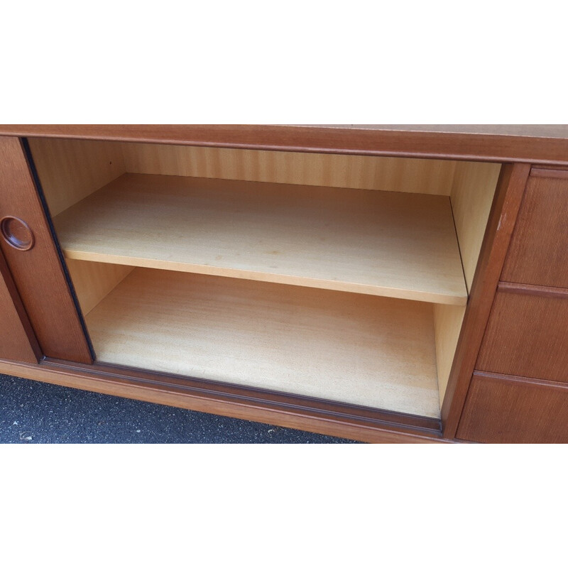 Vintage teak sideboard by Rudolf Bernd Glatzel for Fristho, 1960