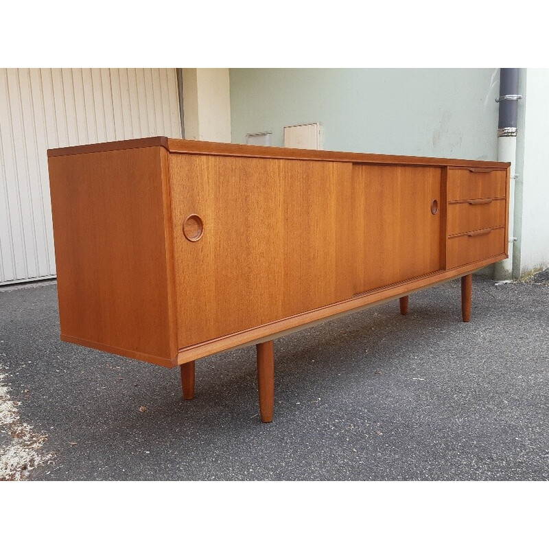 Vintage teak sideboard by Rudolf Bernd Glatzel for Fristho, 1960