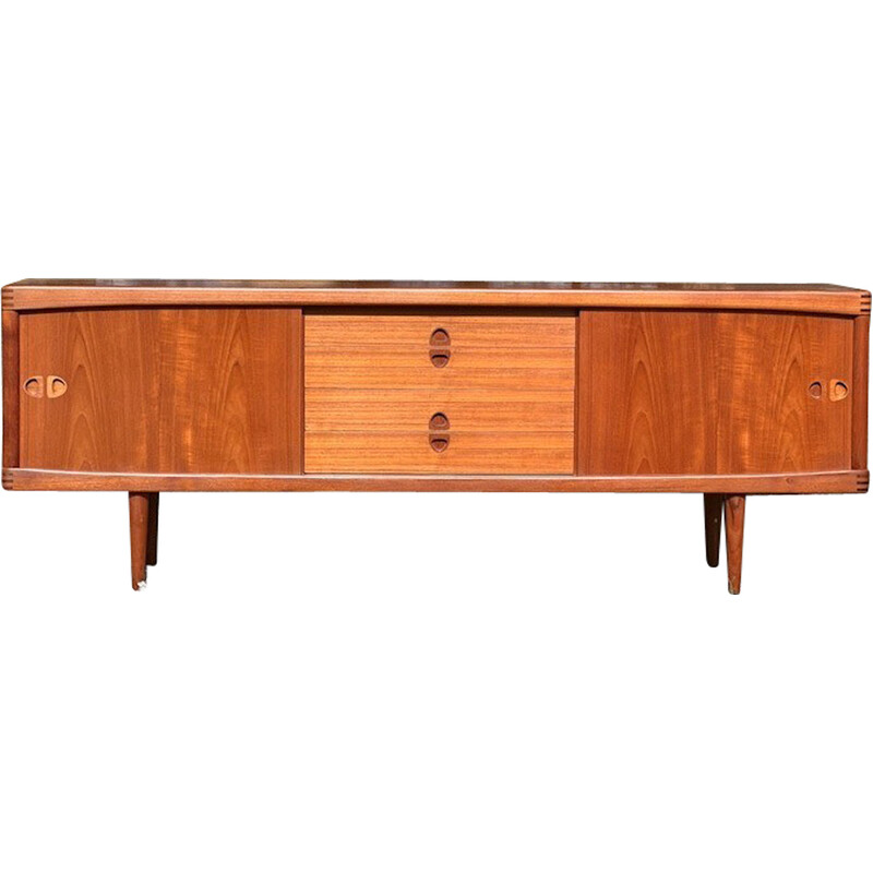 Danish vintage teak sideboard by H.W. Klein for Brahmin