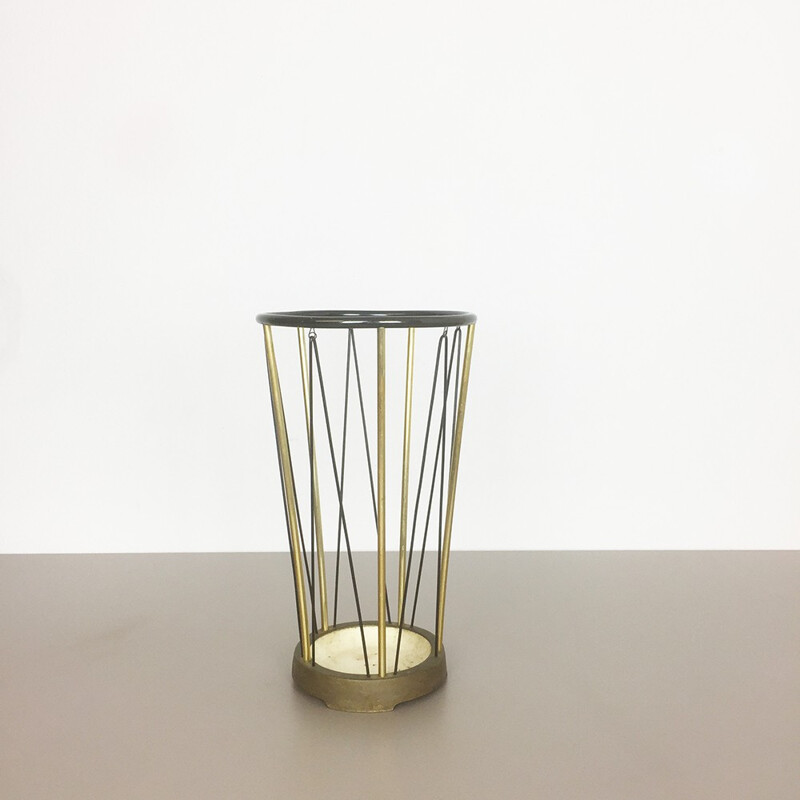 Brass german umbrella stand - 1950s