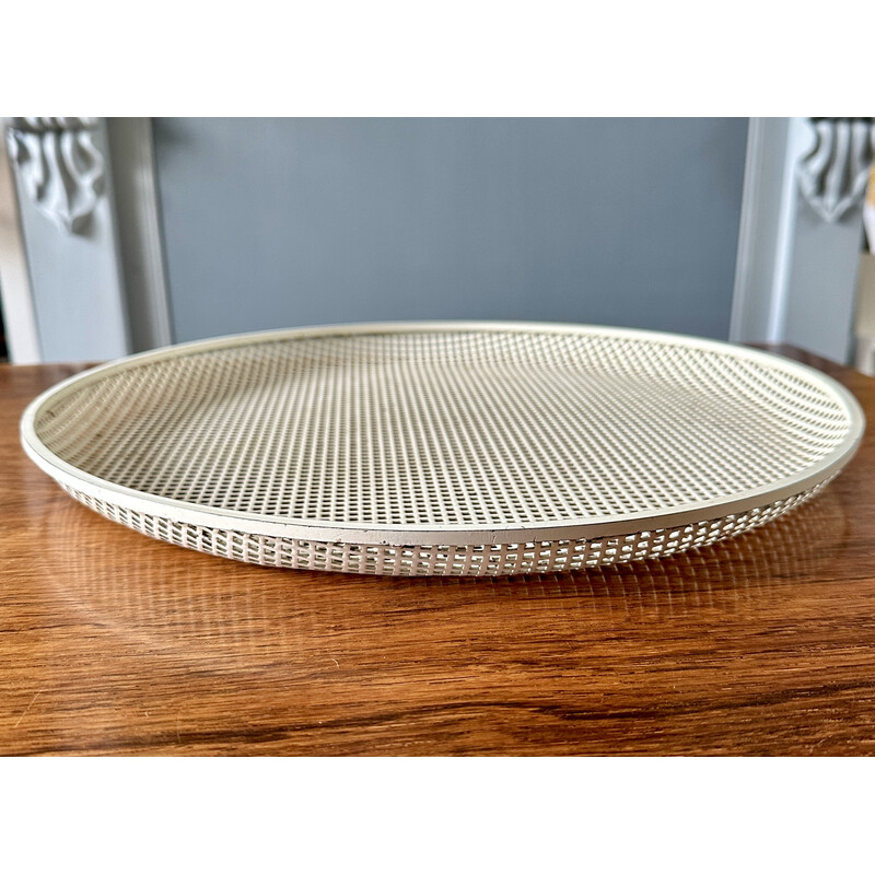 Vintage circular tray by Mathieu Mategot