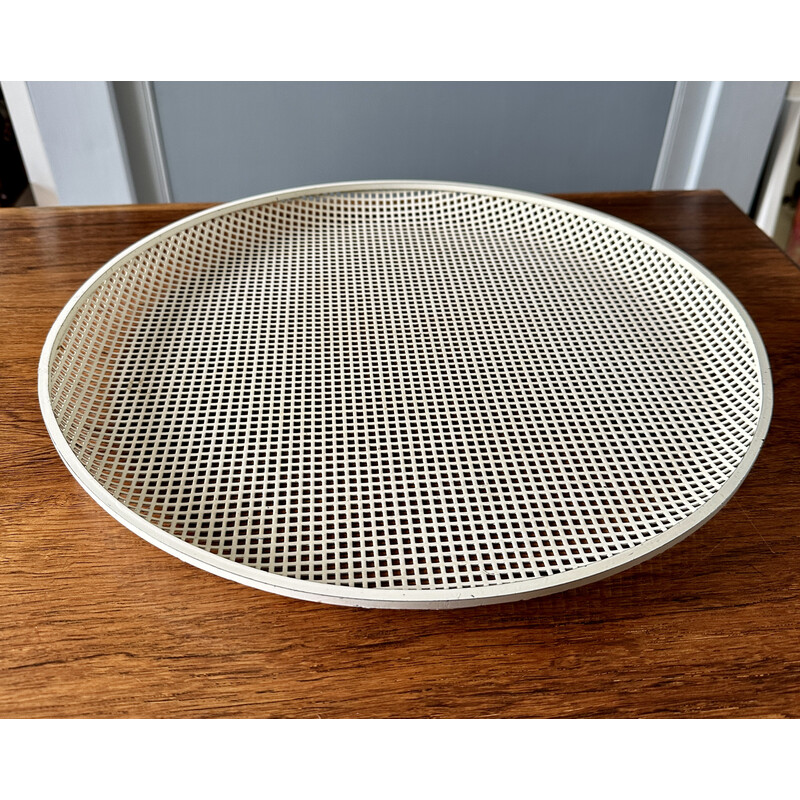 Vintage circular tray by Mathieu Mategot