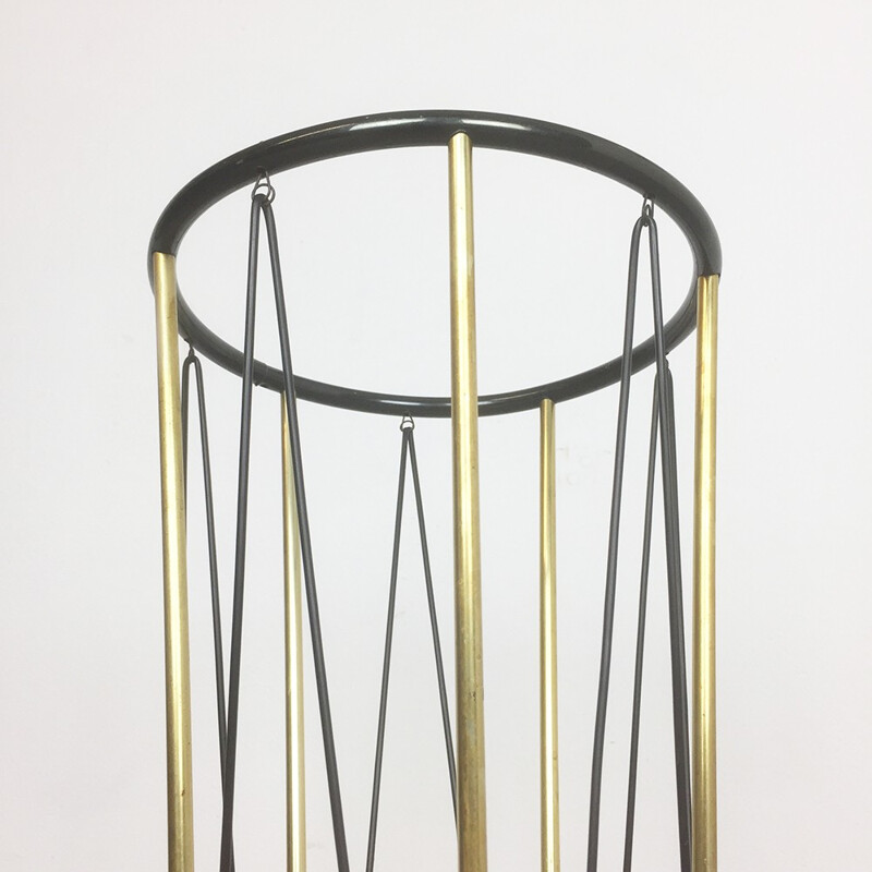 Brass german umbrella stand - 1950s