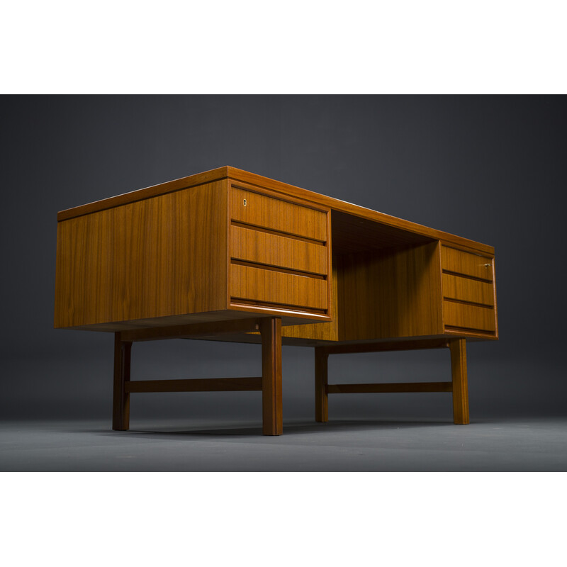 Vintage mod. 76 desk by Gunni Omann for Omann Jun, 1960s