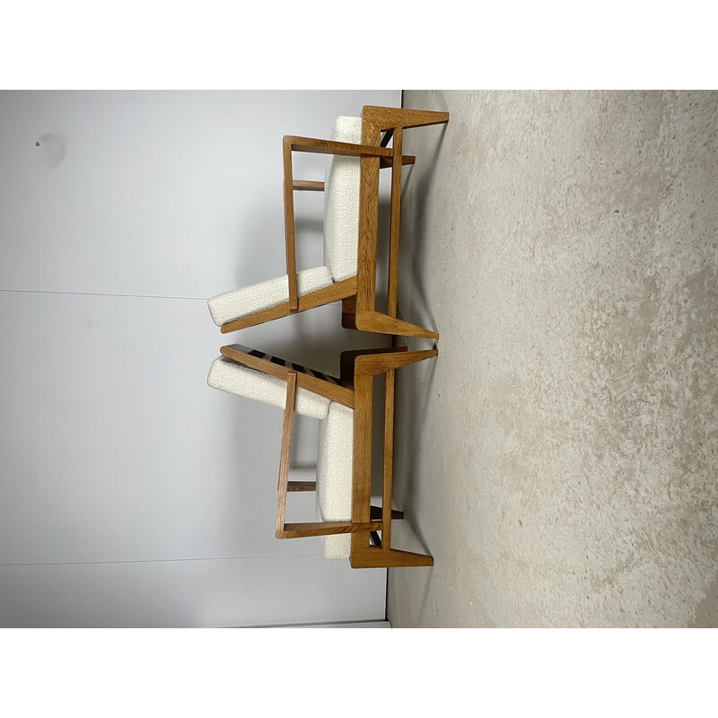 Paire de fauteuils vintage par René Gabriel