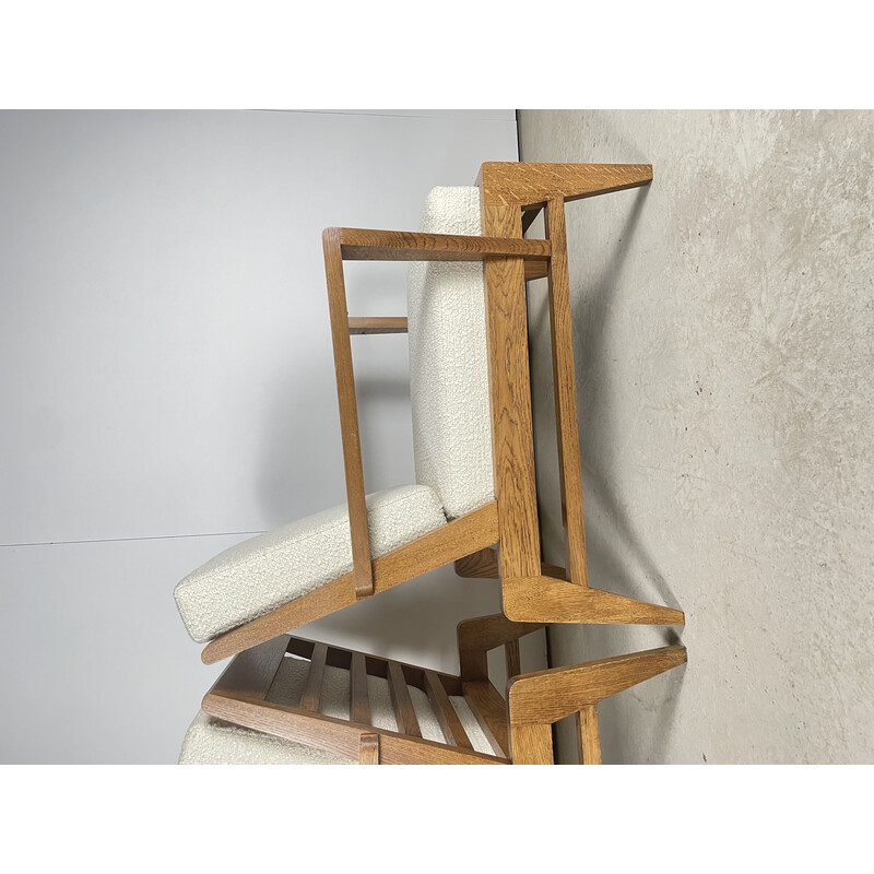 Pair of vintage armchairs by René Gabriel
