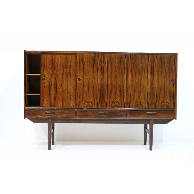 Vintage rosewood high board - 1960s