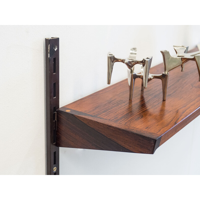 Feldballes Møbelfabrik rosewood wall unit by Kai Kristiansen - 1950s