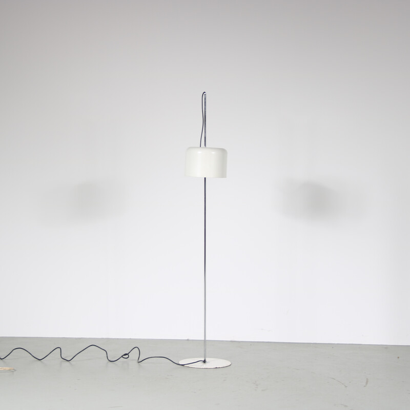 Vintage “Coupe” floor lamp by Joe Colombo for Oluce, Italy 1960s