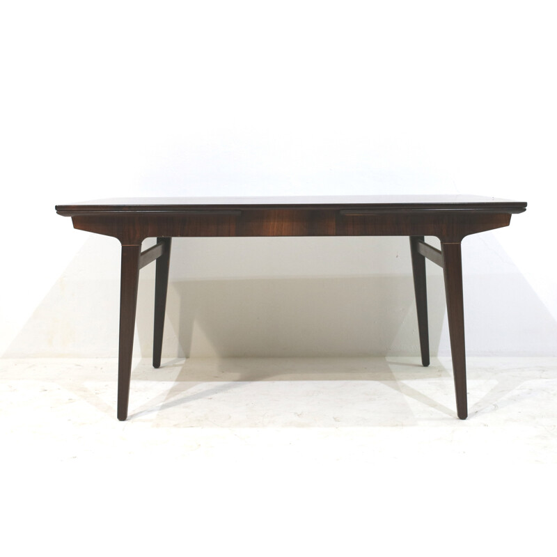 Rosewood extendable dining table by Johannes Andersen - 1960s