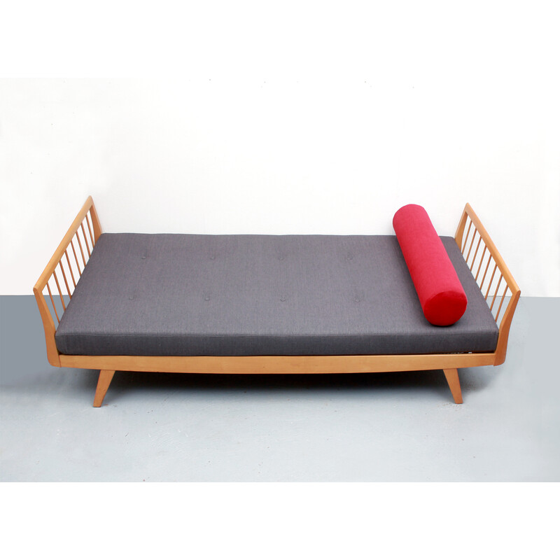 Vintage daybed in grey, 1950s