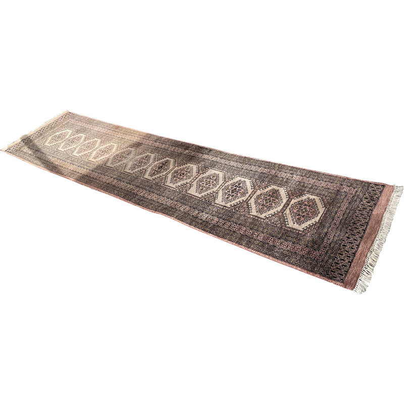 Tapis de couloir oriental vintage