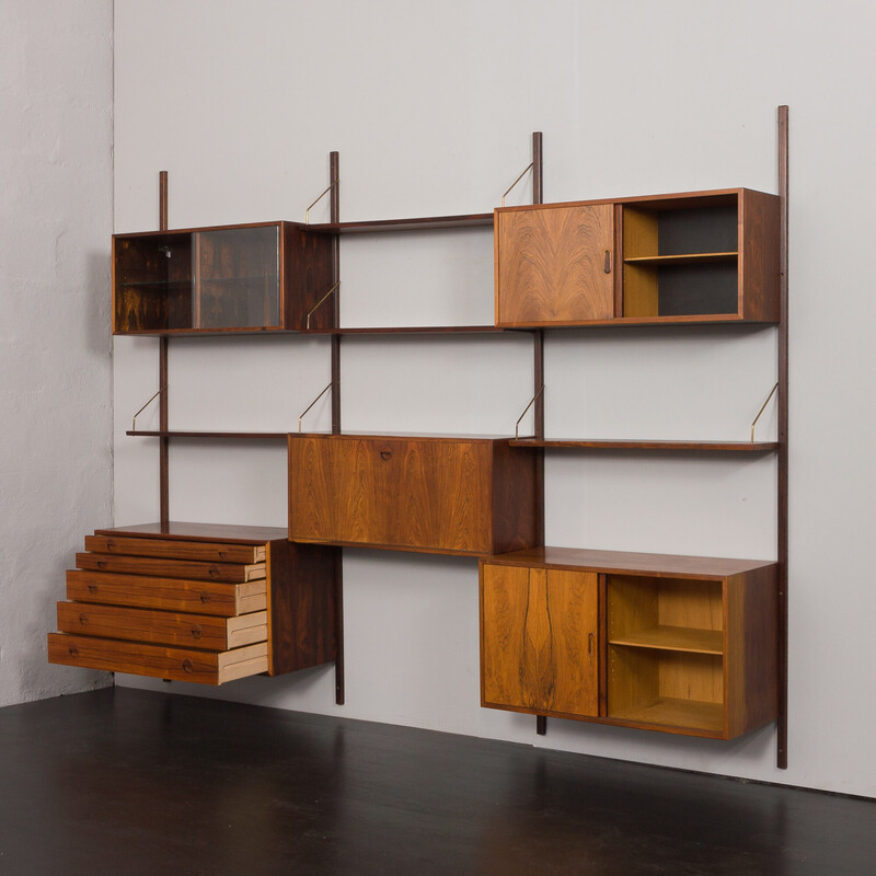 Etagère vintage modulaire en palissandre par Thygesen et Sorensen pour Hansen et Guldborg, 1960