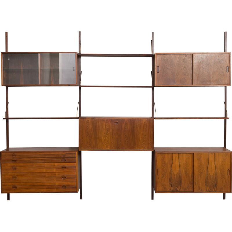 Etagère vintage modulaire en palissandre par Thygesen et Sorensen pour Hansen et Guldborg, 1960