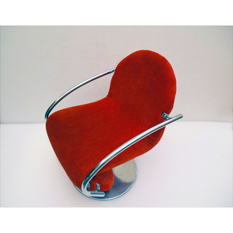 Vintage armchair System 1-2-3 by Verner Panton for Fritz Hansen, 1970s