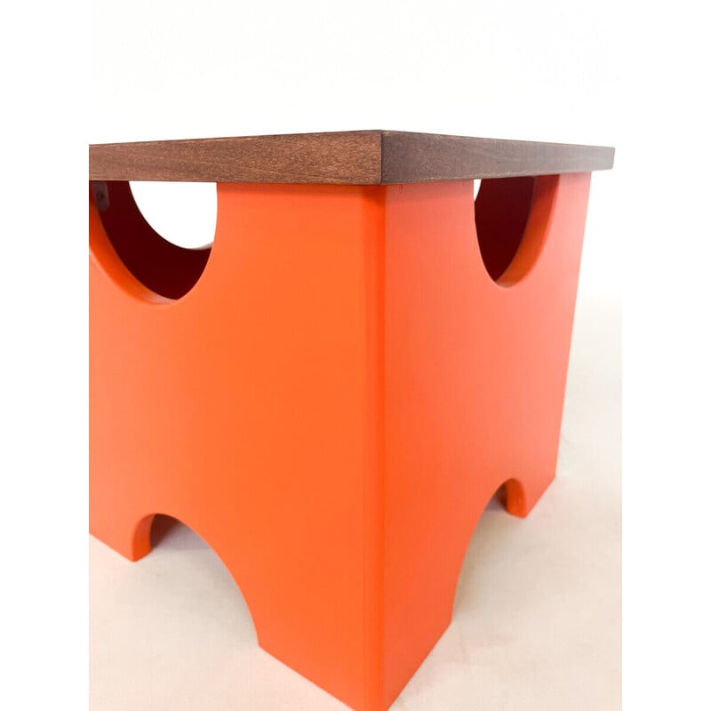 Pair of mid-century Dado stools by Ettore Sottsass