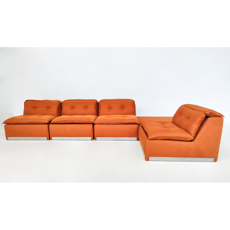 Mid-century Italian modular sofa, 1970s