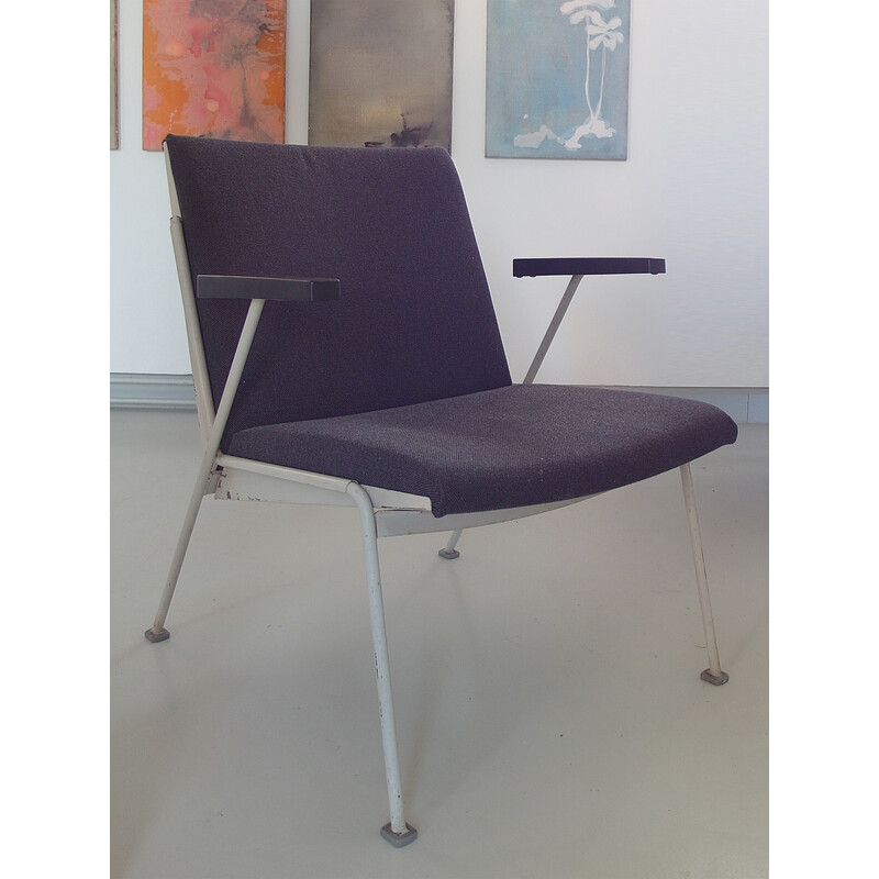 Vintage Oase fauteuil van Wim Rietveld voor Ahrend de Cirkel, 1958