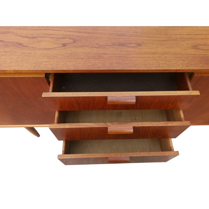 Vintage teak sideboard by Frank Guille for Austinsuite, 1960