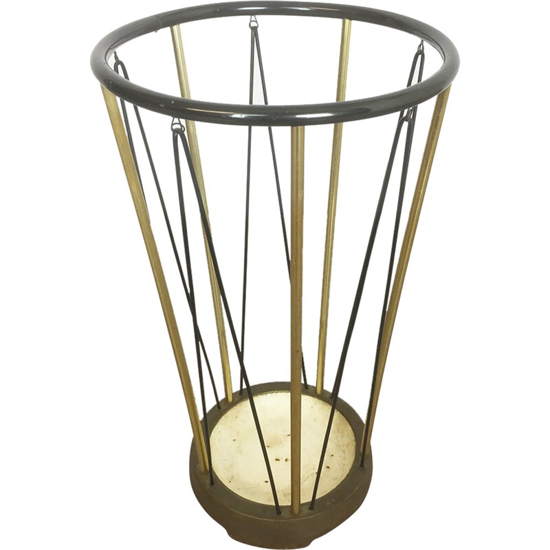 Brass german umbrella stand - 1950s