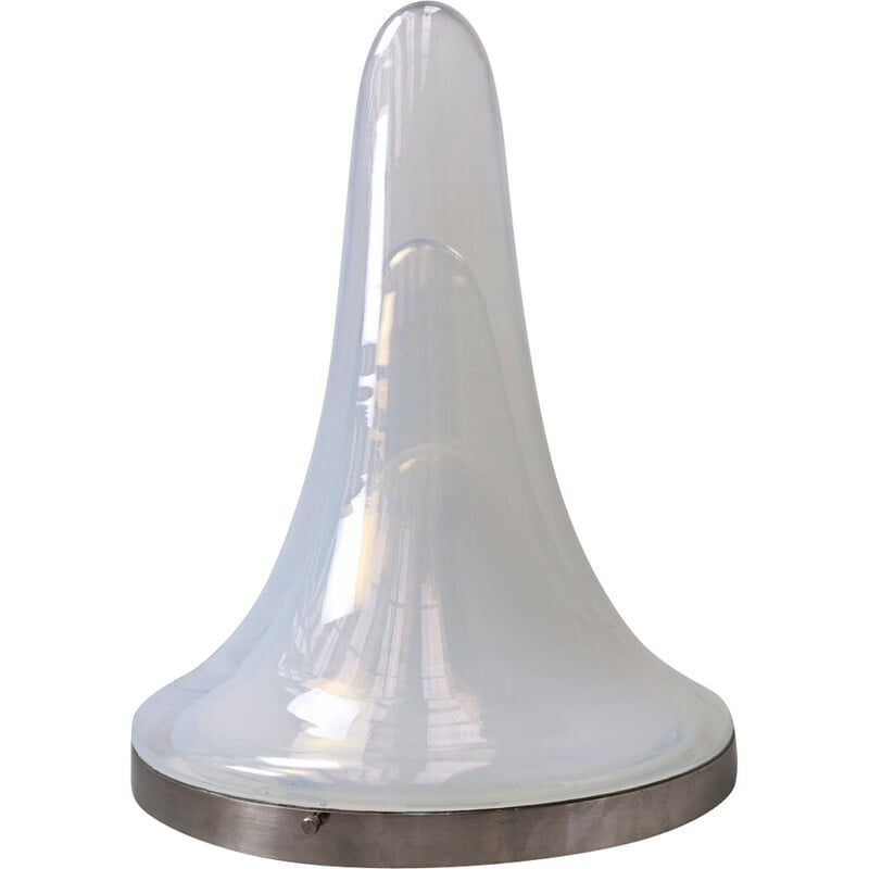 Vintage tafellamp in Murano glas van Carlo Nason voor Mazzega, Italië 1969