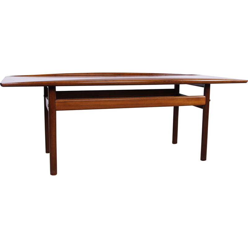 Vintage Danish rosewood coffee table by Grete Jalk for Poul Jeppessen, 1960