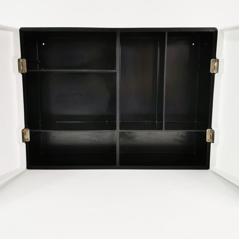 Vintage bakelite wall cabinet by Plastic Press Milano, Italy 1970s